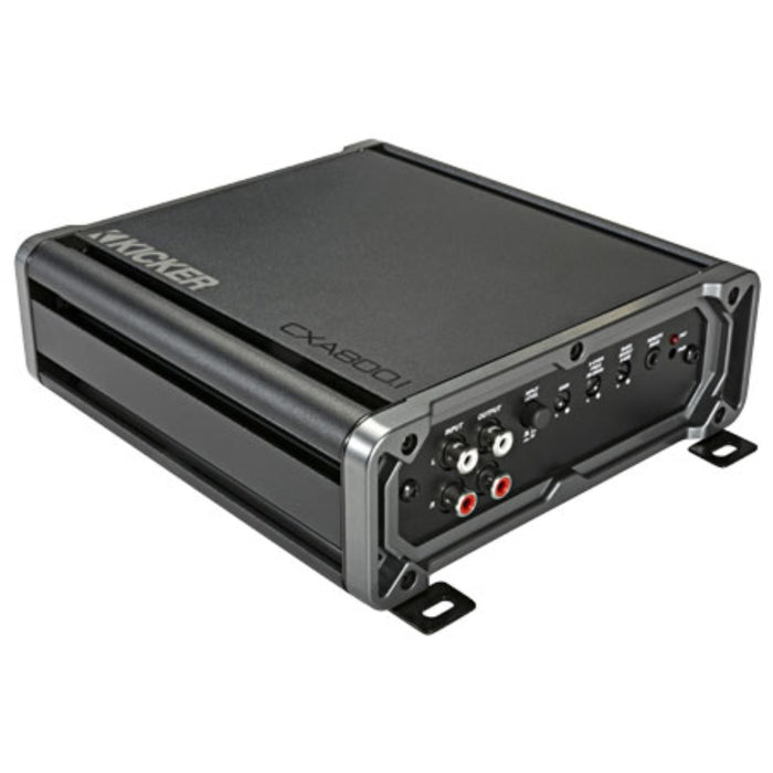 Kicker CX Series Monoblock Bass Amplifier Class D 1600W Peak 1 Ohm + Install Kit