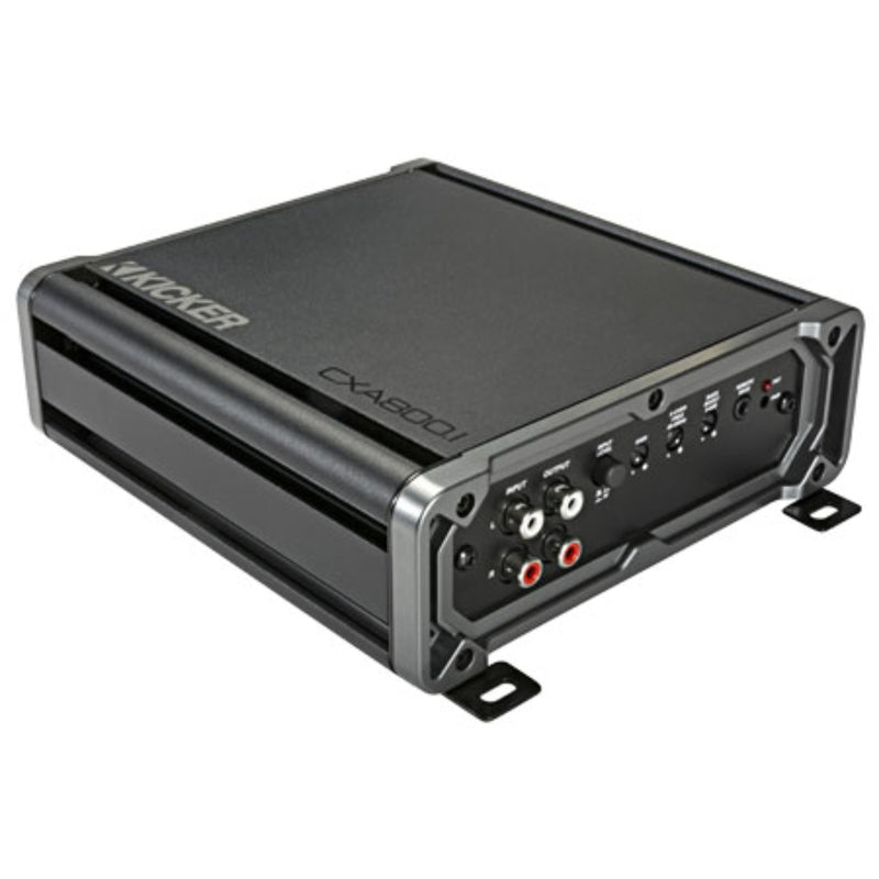 Kicker CXA800.1 Class D Monoblock Amplifier 800W RMS 1 Ohm + Amp Kit