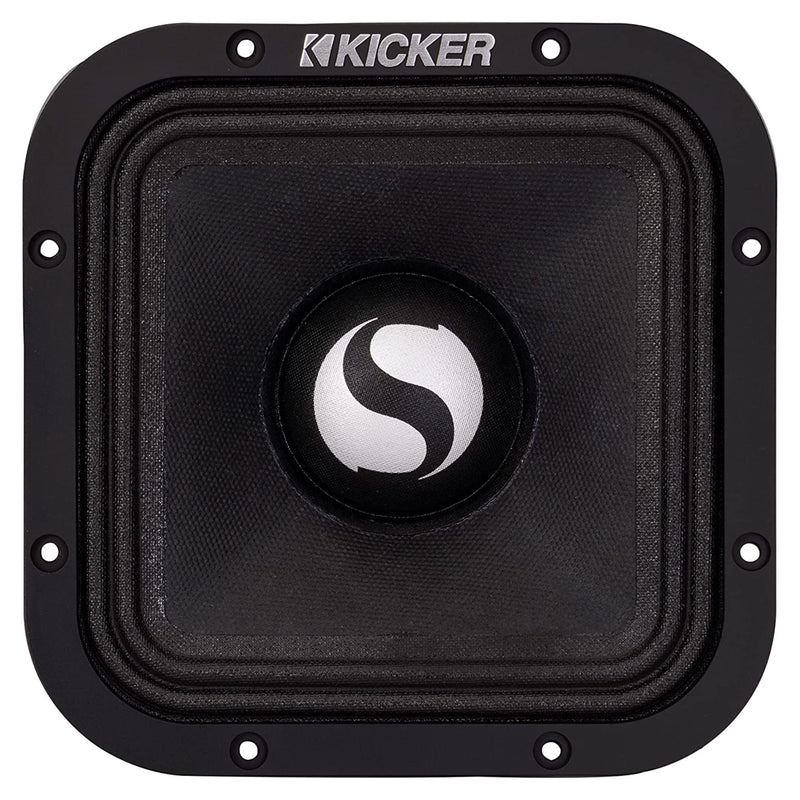 Kicker Street Series 7" Square Midrange 8 Ohm 500 Watt Peak Speakers