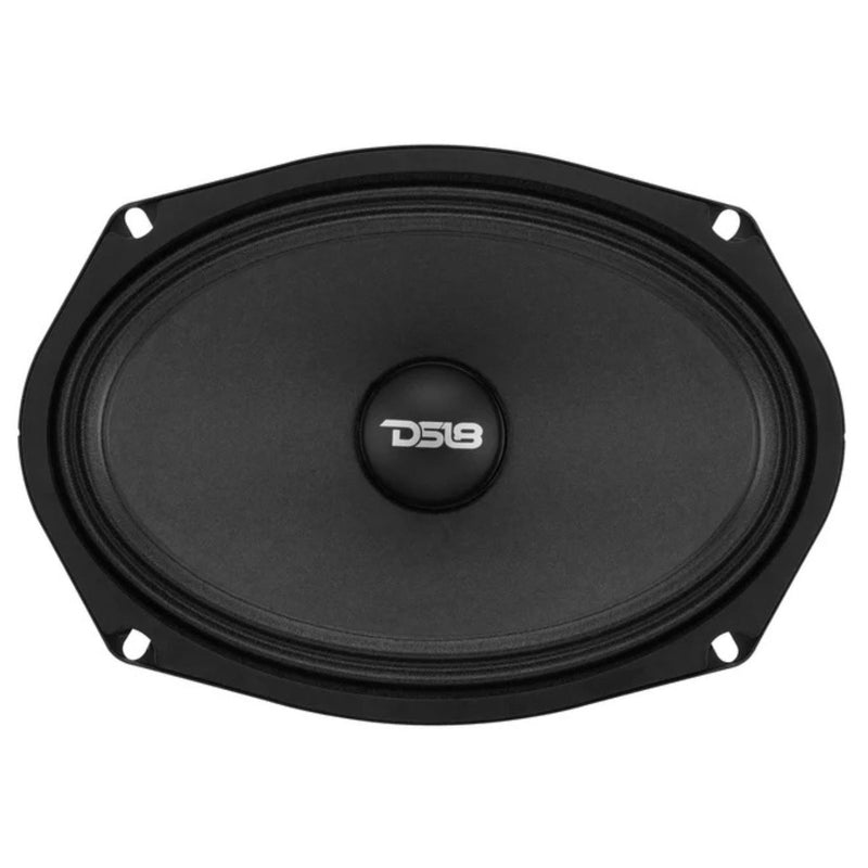 DS18 6x9” 200W RMS 4-Ohm High-Sensitivity Pro Neo Mid Loudspeaker 69PRO400NMR-4