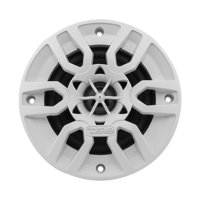 DS18 Hydro 4" 300 Watts 4 Ohm 2-Way Marine Speakers White Pair MP4