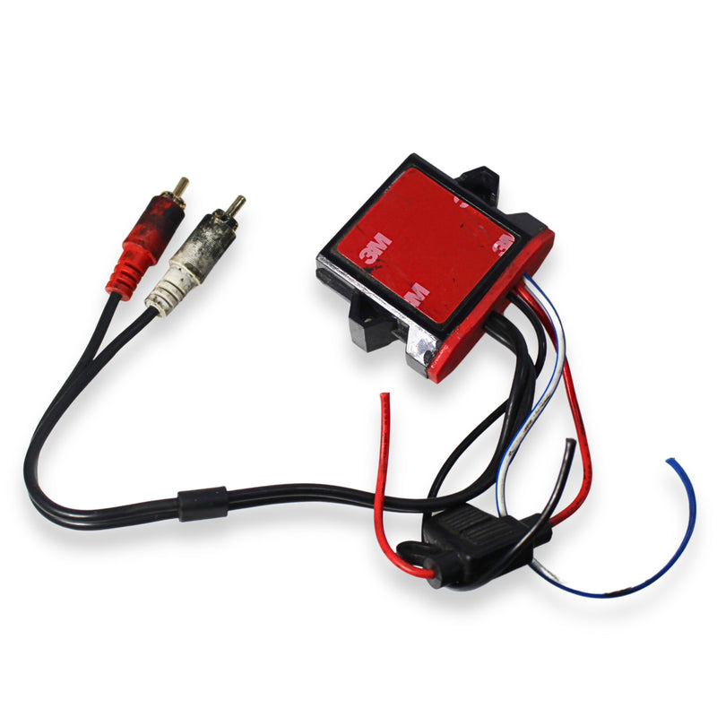 Install Bay Universal Waterproof BT Audio Receiver RCA Output Converter OPEN BOX