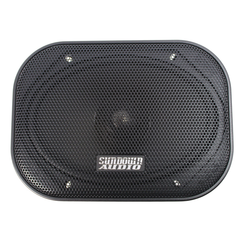 Sundown Car Audio E-Series 6x8" 180W Peak 4 Ohm 2-Way Coaxial Speakers E-68CX