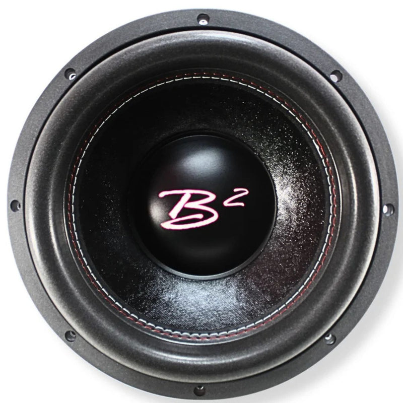 Dual B2 Audio RIOT V3 12" 2000W RMS Subs with RAGE 3500 Amp
