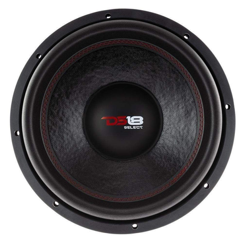 DS18 Select 12" 500 Watt Single 4 Ohm Voice Coil Subwoofer SLC-12S