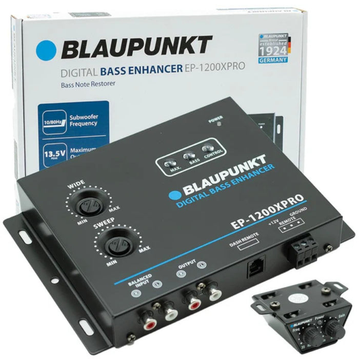 Digital Bass Enhancer Processor 13.5V Output Car Audio Blaupunkt EP-1200XPRO
