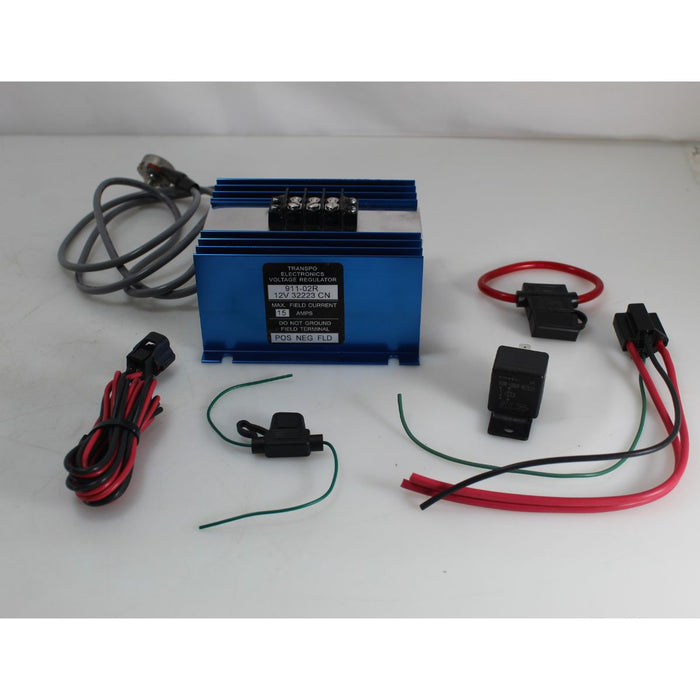 Mechman Adjustable External Voltage Regulator 2-Pin Alternator Harness OPEN BOX