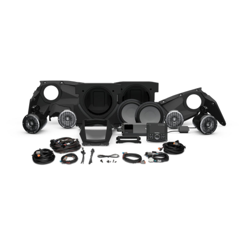 Rockford Audio Can-Am Tower Speaker Amp BT Radio Kit Maverick X3 2017+ X317-STG5