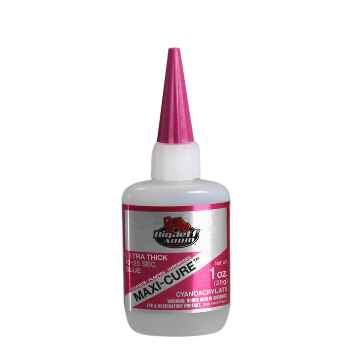 Big Jeff Audio 1/2 - 8 oz Maxi-Cure Extra-Thick CA Glue - High-Strength Adhesive