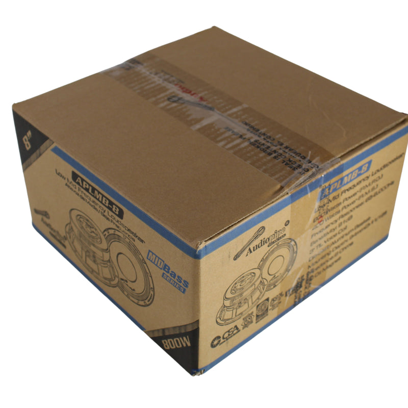 Audiopipe 8" Low Mid Bass Pro Loudspeaker 400W RMS 8 Ohm 3" Voice Coil APLMB-8