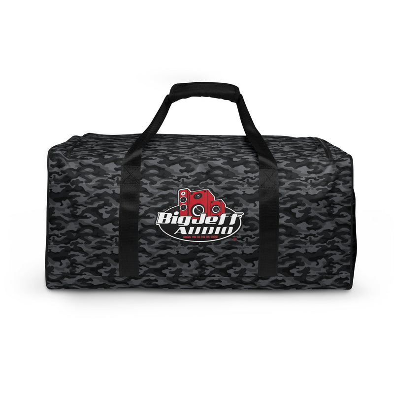 Official Big Jeff Audio Camo / Logo Duffle Bag