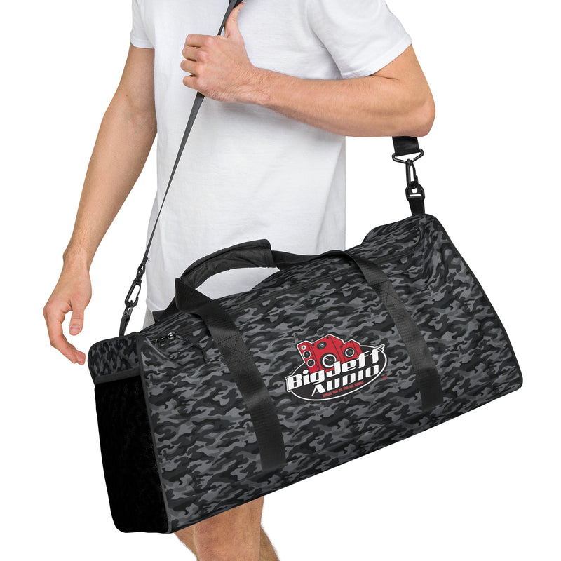 Official Big Jeff Audio Camo / Logo Duffle Bag