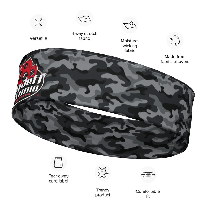 Official Big Jeff Audio Camo / Speaker Logo Headband