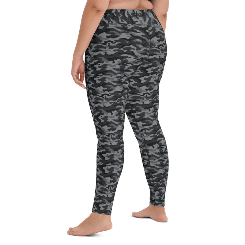 Official Big Jeff Audio Camo / Logo Yoga Pants