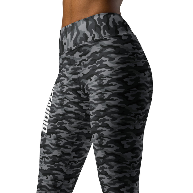 Official Big Jeff Audio Camo / Logo Yoga Pants