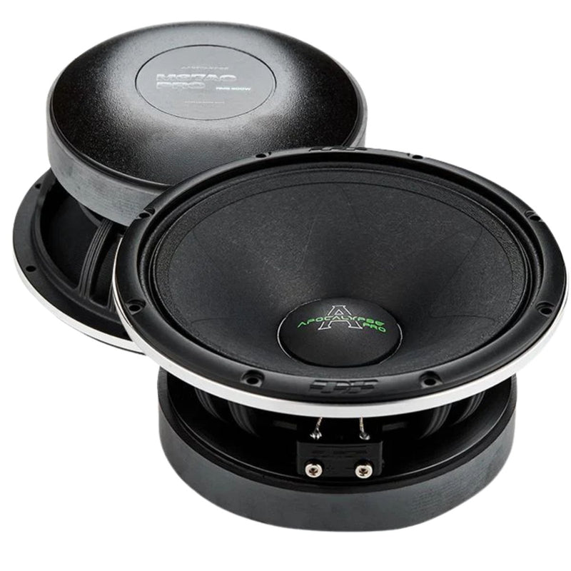 Apocalypse AP-M67AC PRO 6.5" Mid-Range Speakers Pair – Front View with Cast Frame