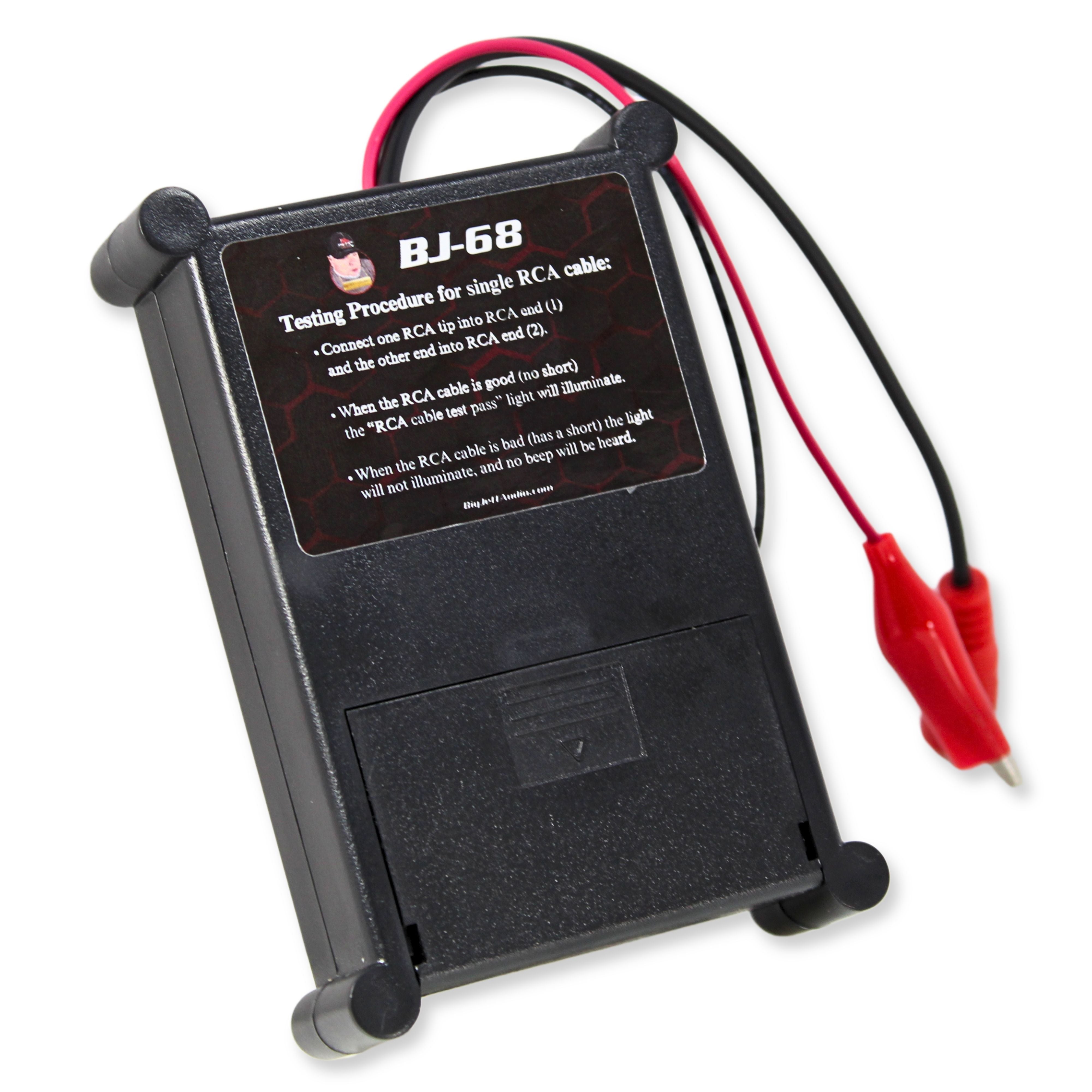 Handheld 9V Speaker Polarity Tester and Tone Generator / RCA Tester