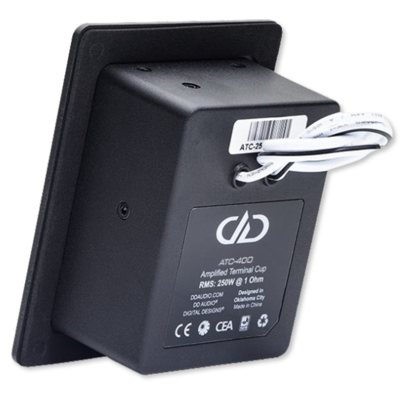 DD Audio 400 Watt Class D Amplified Mini Terminal Cup w/ Remote ATC-400