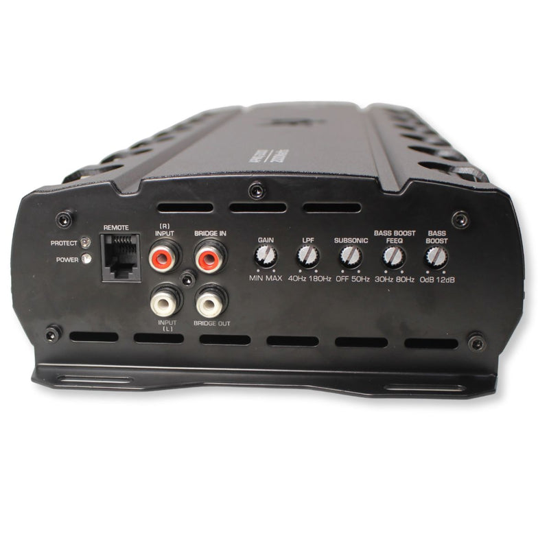 Audiopipe 2000 Watt 1 Ch 1-Ohm Class-D Car Audio Monoblock Amplifier APMQ-20001