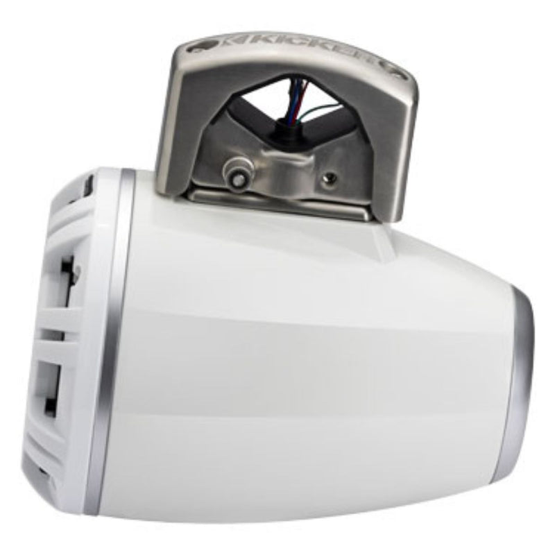 6.5" 300W RMS 4-Ohm Marine HLCD Tower Speakers Pair KICKER KMTCXL65 White