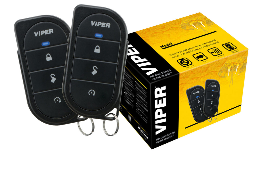 Viper 1-Way Security and Remote Start System 1/4 Mile Range +4 Door Locks 5105V