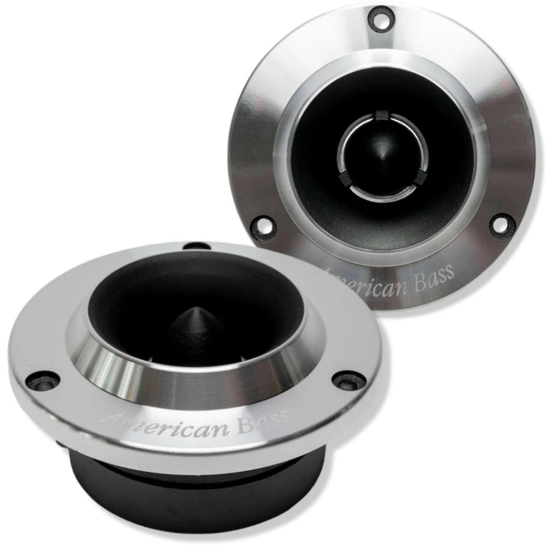 American Bass 1" 75 Watt RMS 4 Ohm Compression Bullet Tweeter Pair MX-252T