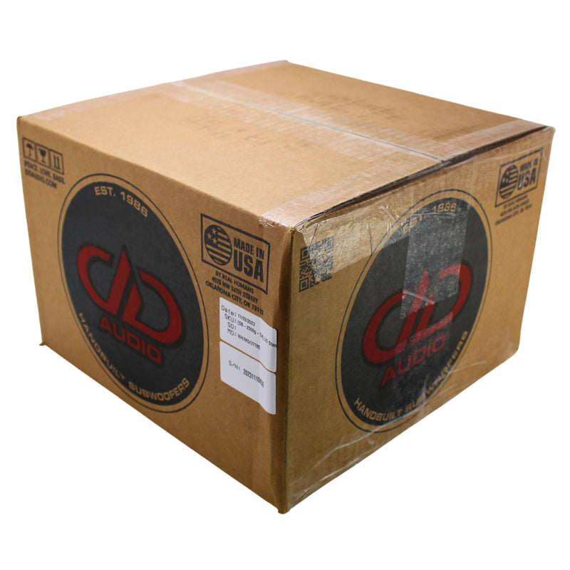 DD Audio 2508G-D2 8 Inch 1200 Watts RMS Dual 4-Ohm Competition Subwoofer