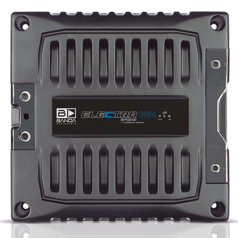 Banda ELECTRA Line Aluminum Brazilian 5000 Watt 2-Ohm Monoblock Bass Amplifier