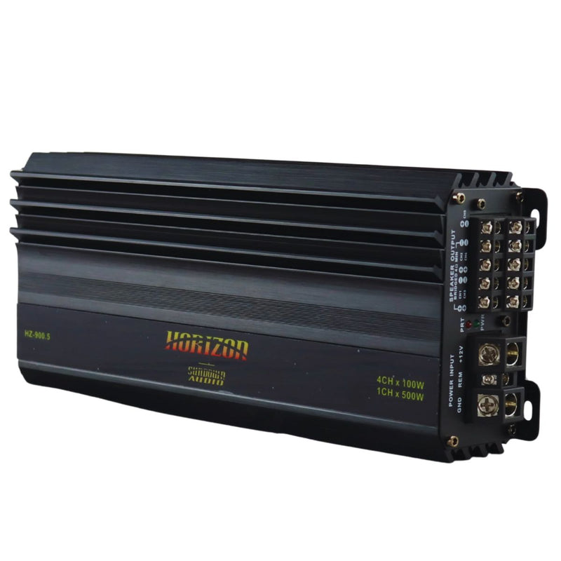 Sundown Horizon Compact 5-Channel 900 Watt RMS 4-Ohm Car Audio Amplifier HZ900.5