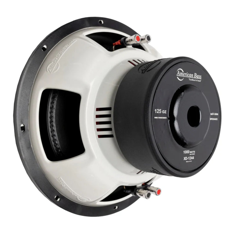 American Bass 12" 1000W Subwoofer Dual 4 Ohm Voice Coil XD Series XD-12-D4