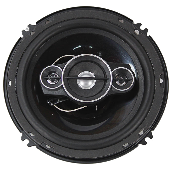 Pair of 6.5" 4-way 4 ohm 150 watts RMS 1" ASV Voice Coil Speakers Audio Drift