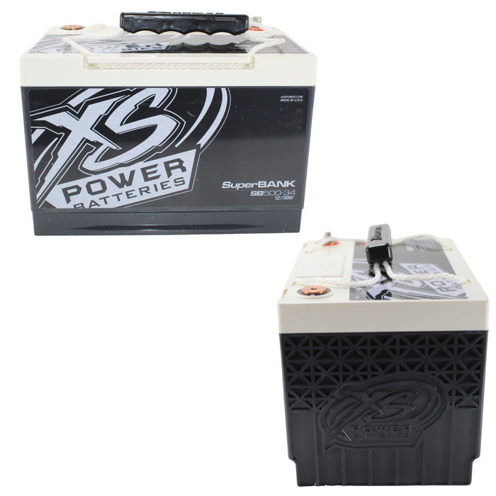 XS 12V BCI Group 34, Super Capacitor Bank, Max Power 4,000W SB500-34 - OPEN BOX