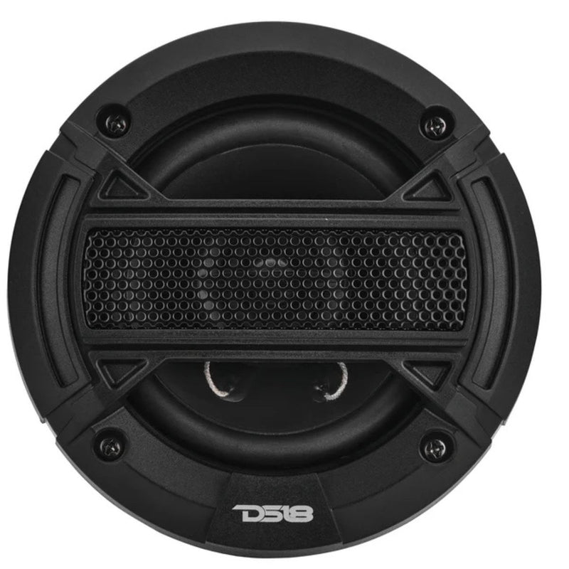 4" 40 Watt RMS 4-Ohm 2-Way Coaxial Speaker Pair w/Tweeter DS18 SELECT Series S40