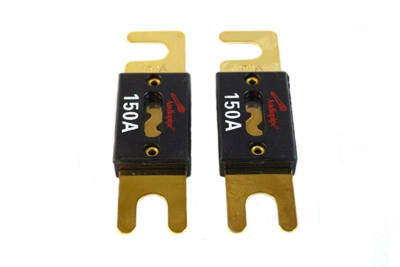Audiopipe 150 Amp 32V Gold Plated ANL Car Audio Fuse Pair / AP-ANL-150A