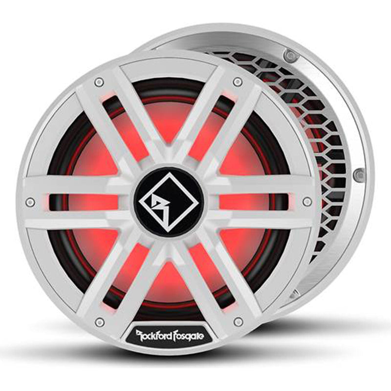 Rockford 10" Dual Voice Coil 1,2,4 Ohm 1600W Infinite Baffle Marine Subwoofer