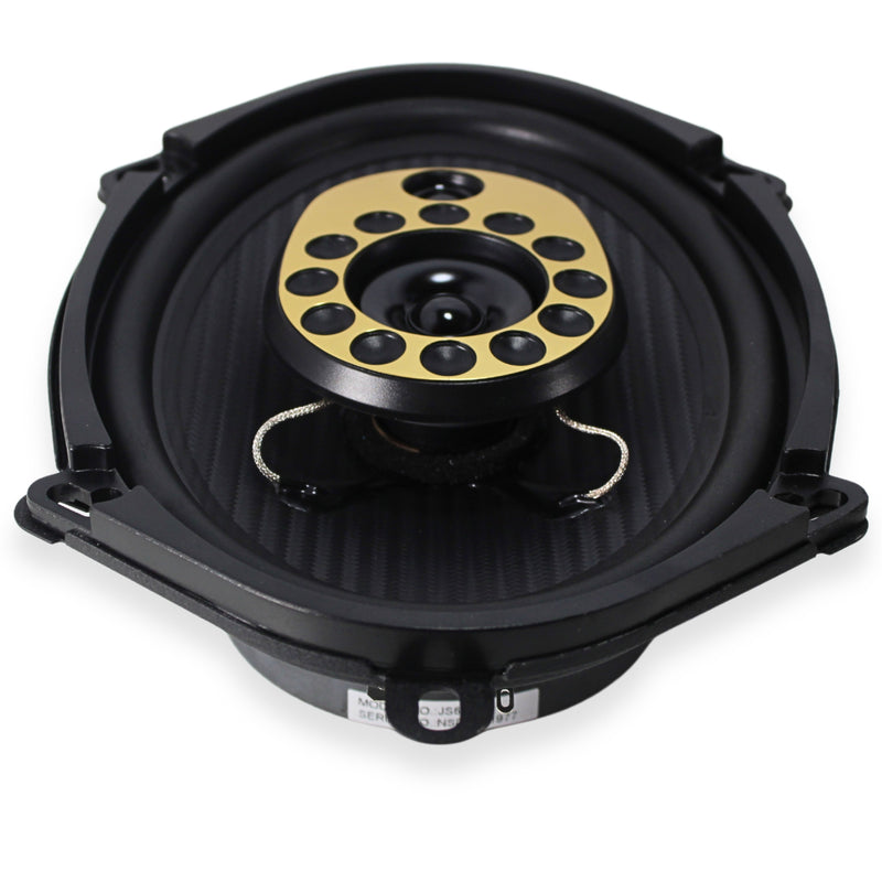 5"x7" / 6"x8" Full Range 50 Watt RMS 4-Ohm Jensen JS68T  3-Way Speakers Pair