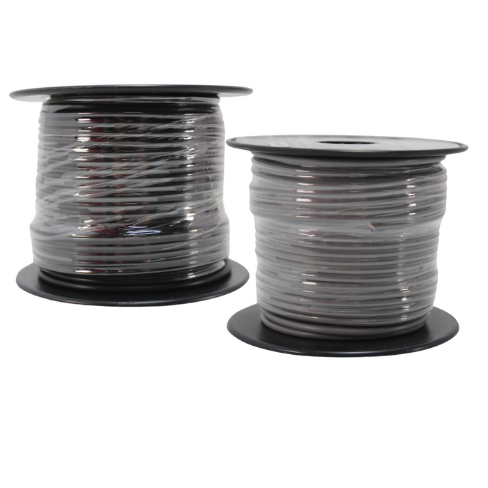 Audiopipe 2 Pack Of 16 Gauge 100 ft Spool of CCA Primary Speaker Wire Black