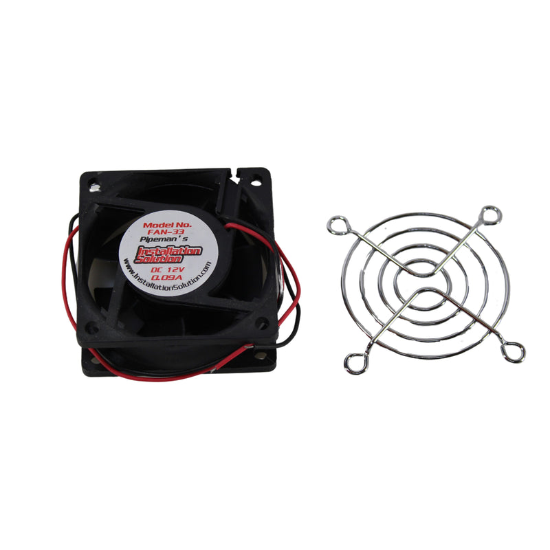 12 Volt 0.09A DC/AC Square High-Speed Fan For Electronics