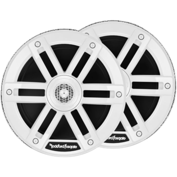 6.5" 2-Way 65W RMS 4 Ohm White Marine & Powersports Speaker Pair Rockford M0-65