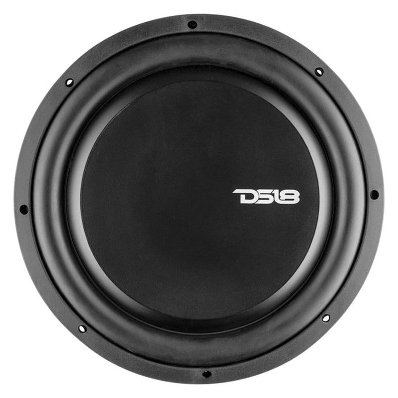 DS18 12" 600 Watts 4-Ohm Water Resistant Shallow Marine Audio Subwoofer PSW12.4D