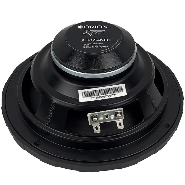 6.5" 4-Ohm 300W RMS Shallow Neodymium Car Audio Midrange Speakers Orion XTR Pro