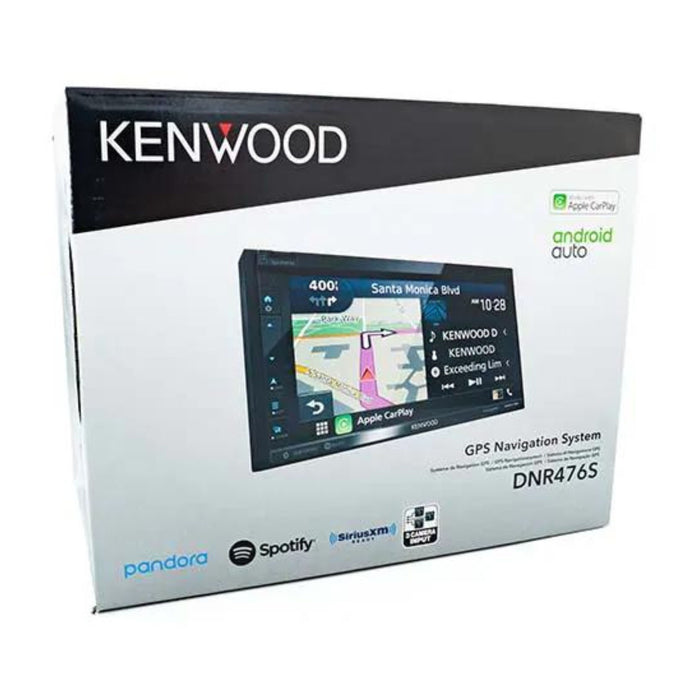 Kenwood 6.8" Garmin Navigation & Media Receiver W/CarPlay & Android Auto DNR476S