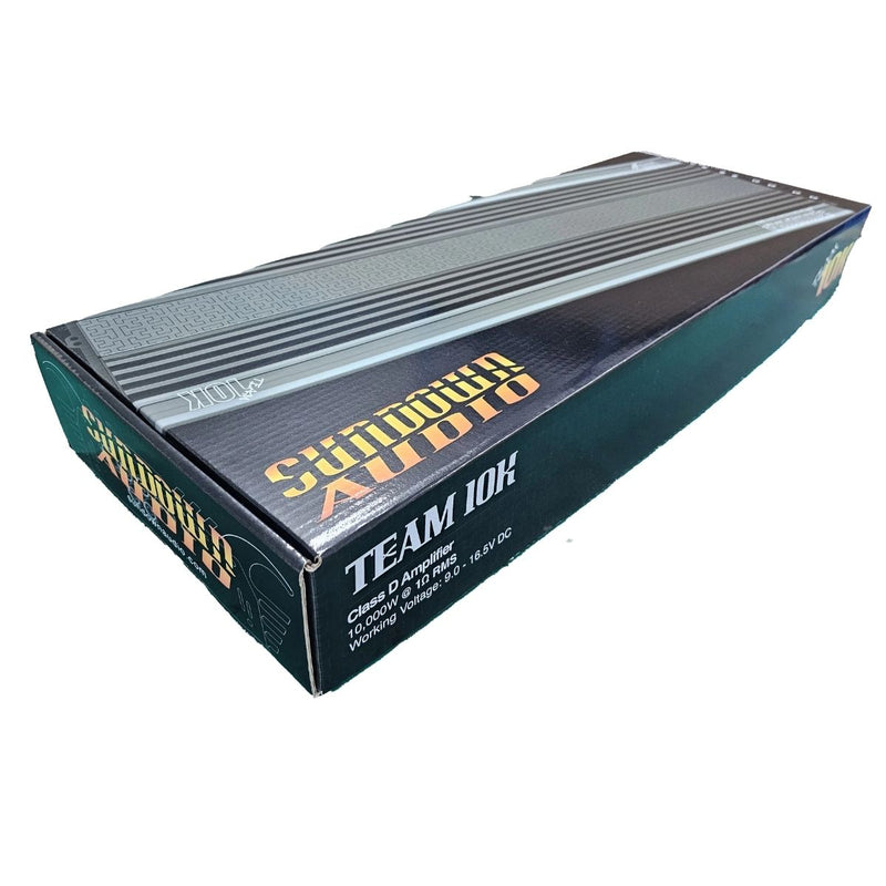 Sundown Car Audio Team 10K Monoblock Class D 10,000 Watt 1-Ohm Bass Amplifier