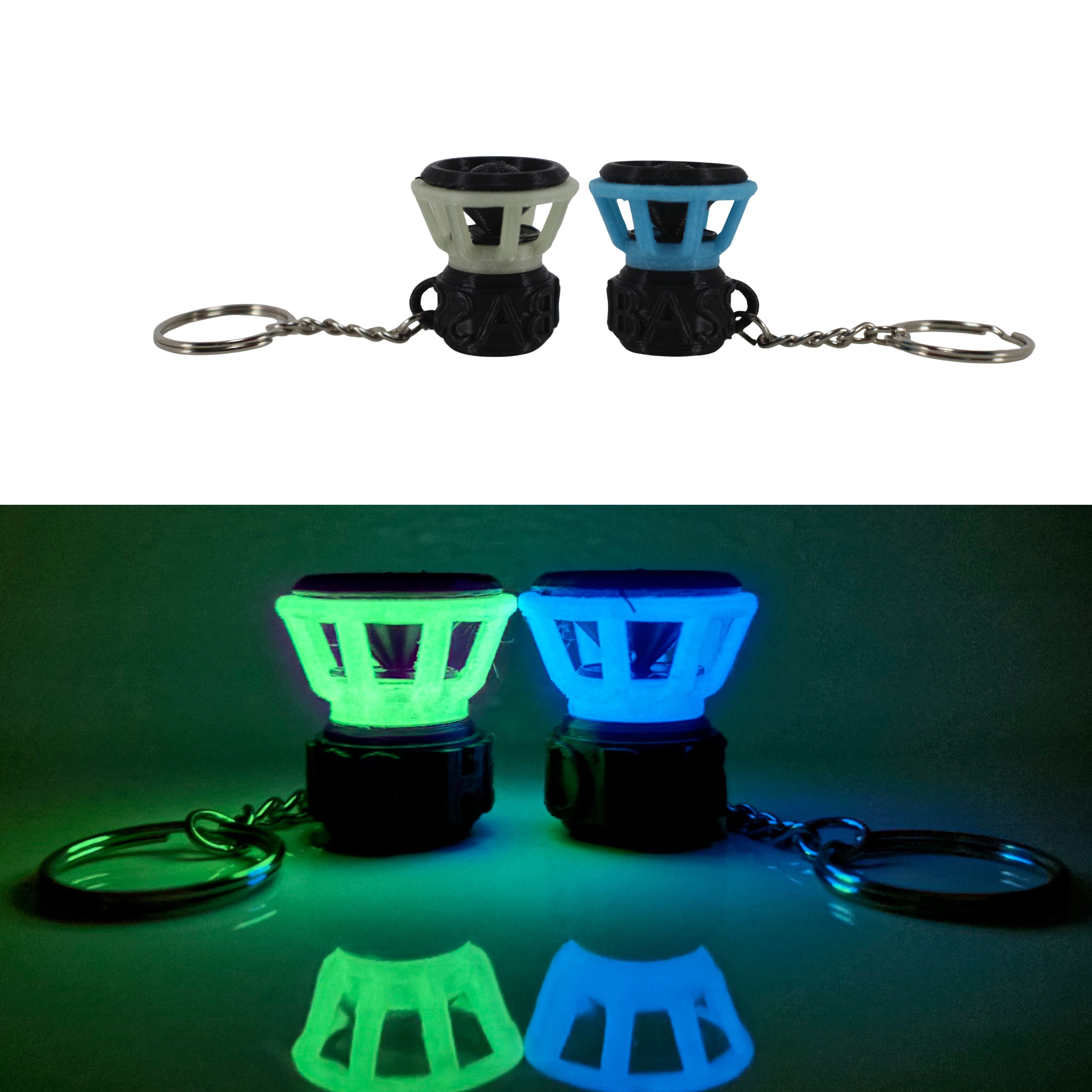 Glow in the Dark Customizable 3D Printed 