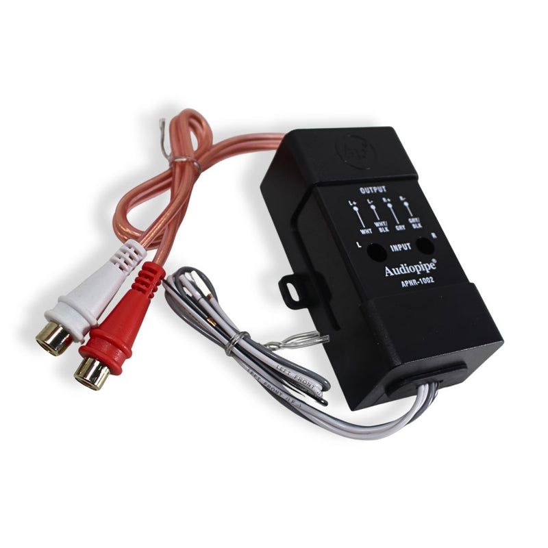 Audiopipe Hi/Low RCA Converter with Noise Isolation APNR-1002