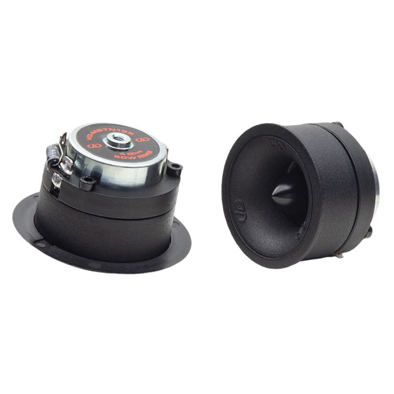 Pair of 1" Motorcycle OEM Micro Bullet Tweeters with an Aluminum Horn