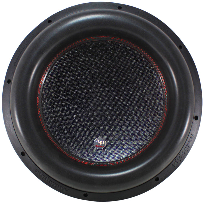 Audiopipe 15" 1400W RMS Dual2-Ohm Quad Stacked Subwoofer OPEN BOX 8601