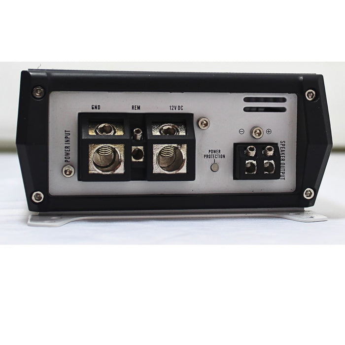 B2 Audio RIOT 2500W 1-Ohm Class D Monoblock Amplifier w/ RGB LED Lights OPEN BOX