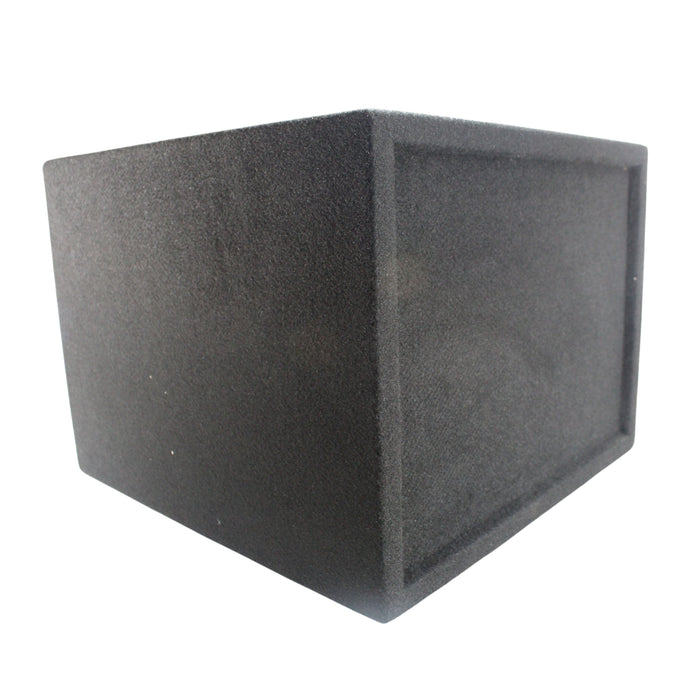 King Boxes 10" Single Ported Carpeted Universal Subwoofer Box S10V