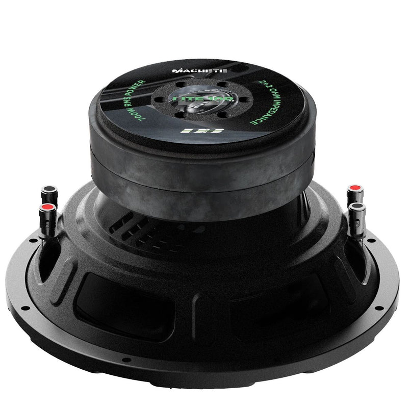 Deaf Bonce 10" 700W RMS Dual 2 Ohm Car Audio Subwoofer Machete Lite Version 2